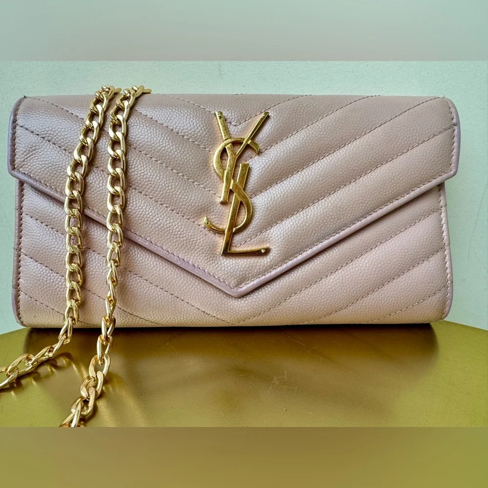 INSANE YSL CROSSBODY CHAIN WALLET - Picture 3 of 14